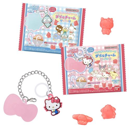 サンリオキャラクターズ ダブルチャームグミ 12個入りBOX (食玩)