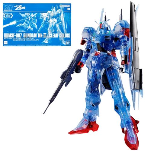 BANDAI SPIRITS(バンダイ スピリッツ) HG 1/144 ガンダムMk-III [クリアカラー] イベント 機動戦士Zガンダム プラモデル