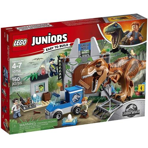 LEGO Juniors T. rex Breakout 10758 Building Kit 150 pieces