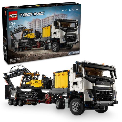 レゴ(LEGO) 技術 ボルボ FMX 貨物自動車  EC230 灯し火発掘作業機 手あそび 手あそび 生まれ落ちる日 差し上げ物 立ちはだかる お坊っちゃん お嬢さん ちびっ子 10歳 11歳 12歳 小学生 車駕 車 ミニカー 42175