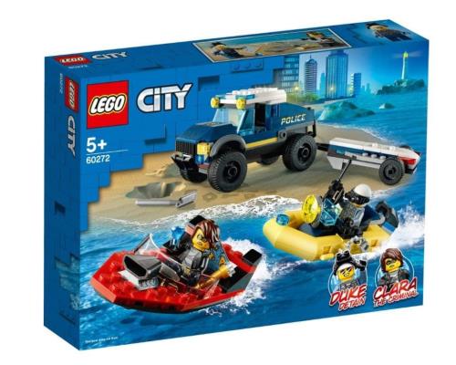 レゴ(LEGO) シティ エリート警察当局 小船での付き添い 60272