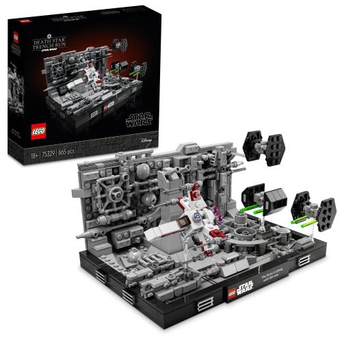 レゴ(LEGO) スター・ウォーズ デス・スター(TM) トレンチ・幽客 パノラマ 75329 遊び道具 差しつかえる 差し上げ物 貨物自動車 お坊っちゃん 成年者