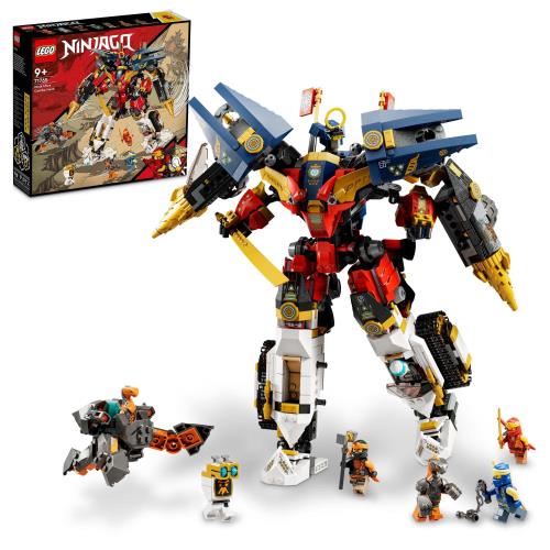 レゴ(LEGO) ニンジャゴー ニンジャ 練りあわせるウルトラメカスーツ クリスマス差し上げ物 クリスマス 71765 手あそび 立ちはだかる 差し上げ物 人造人間 忍びの者 にんじゃ お坊っちゃん 9歳以上