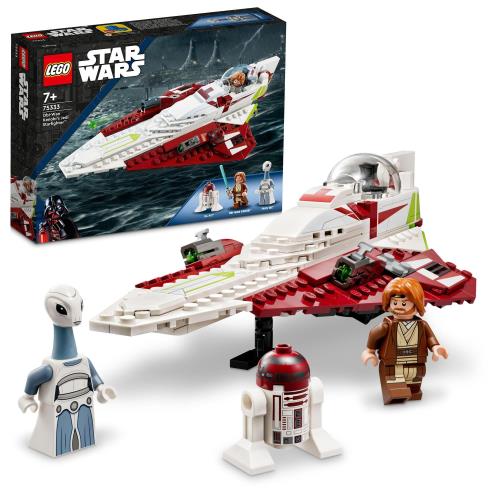 レゴ(LEGO) スター・ウォーズ オビ\u003dワン・ケノービのジェダイ・スターファイター(TM) 75333 手あそび 立ちはだかる 差し上げ物 全ての存在 うちゅう 御坊っちゃん 7歳以上