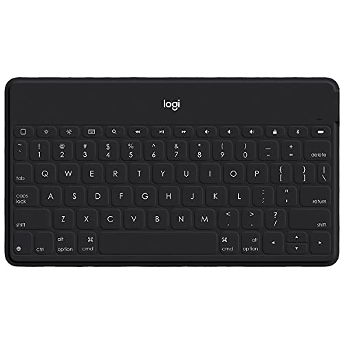 ロジクール KEYS-TO-GO iK1042BKA 第9時人 iPad iPhone 鍵盤 携帯型 黒いこと Bluetooth 薄型 申し受ける式 iPhone照明ランプ付 無線電話 無線電話 [並行輸入品]