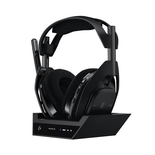 Logicool G ゲーミングヘッドセット ASTRO A50 X LIGHTSPEED A50X-BK ワイヤレス ヘッドセット + ベースステーション ミックスアンプ 内蔵 マイク付き 充電 24時間連続使用可能 軽量 363g Bluetooth ブラック PS5 PS4 Xbox PC ゲーミング ヘッドホン ヘッドフォン ファイナ 41,815円