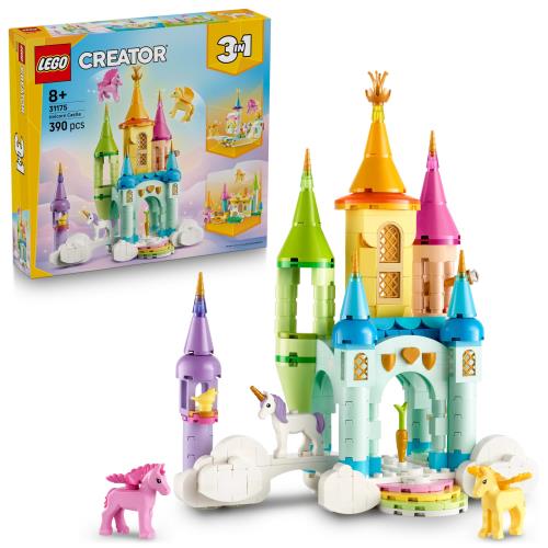 LEGO(レゴ) 創造者 ユニ唐きびの城 31175 手あそび 立ちはだかる 御坊っちゃん うしろ帯 8歳以上