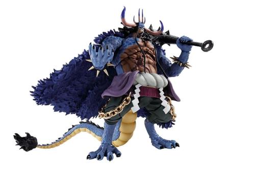 TAMASHII NATIONS S.H.フィギュアーツ ONE PIECE 百獣のカイドウ(人獣型) 約245粍 PVCABS製 塗り付ける済みモビール図形