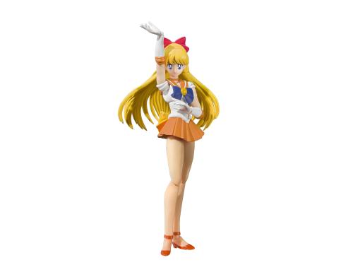 TAMASHII NATIONS S.H.フィギュアーツ 美少女戦士セーラームーン セーラーヴィーナス-Animation Color Edition-(再販版) 約140mm PVCABS製 塗装済み可動フィギュア