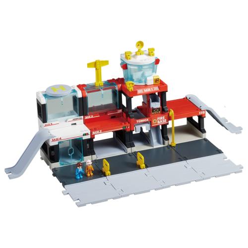 タカラトミー(TAKARA TOMY) 『 トミカ トミカタウン 出動! 消す! レスキュー軍事基地 』 ミニカー 車 遊び道具 3歳以上 遊び道具安全性のある標準尺度受かる ST目じるし公証 TOMICA