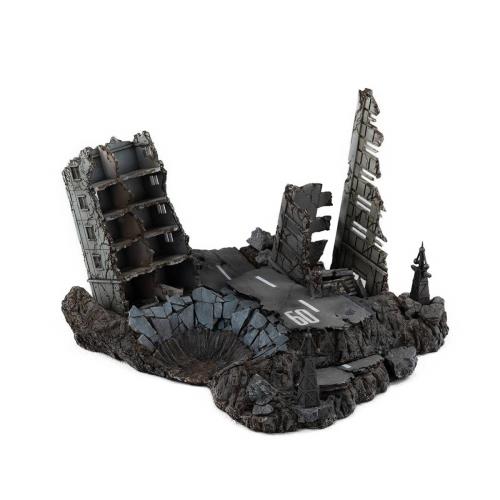 メガハウス 火器防波堤 G組み立て廃墟 ニューヤーク(1/144HGひな形用) 写実的ひな形続きもの パノラマ 見せびらかす軍事基地