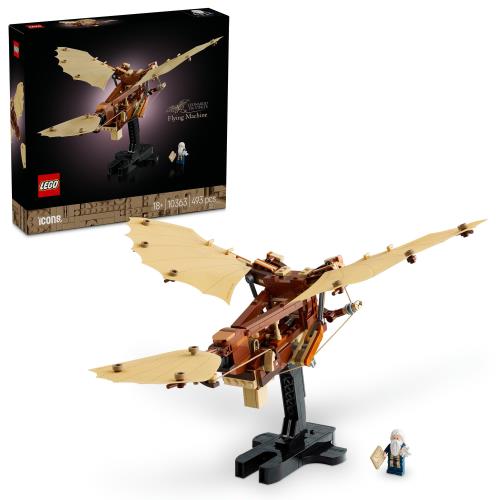 レゴ(LEGO) アイコン レオナルド・ダ・ヴィンチの羽ばたき機 遊び道具 遊び道具 生まれ落ちる日 差し上げ物 差しつかえる 母の日 父の日 成人男性 お上さん 室内装飾 オシャレ 10363