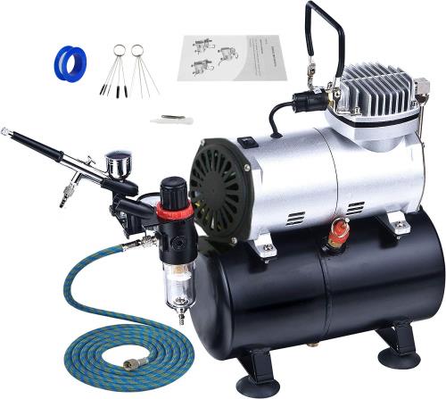 楽天市場】【送料無料】Ausuc エアブラシ コンプレッサー セット