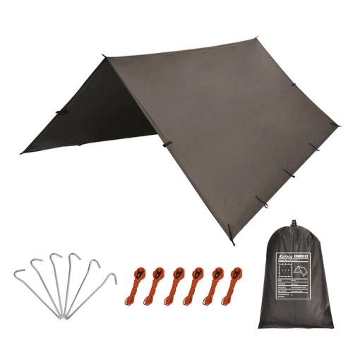 楽天市場】icamp(アイキャンプ)ソロタープtarponeペンタゴンタープ軽量2kgポール2本付3.8mx3.8m紫外線カット耐水圧3000mmソロ キャンプ(アイキャンプゴールド)日除け遮光UV加工撥水(ゴールド) : ショップ内本町楽天市場店