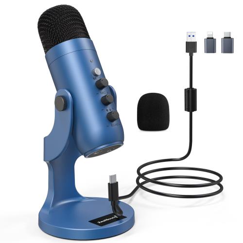 鈴木とまと　卓上コンデンサーマイク　7セット 楽天市場】ZealSound配信用マイクASMRマイクコンデンサーマイク