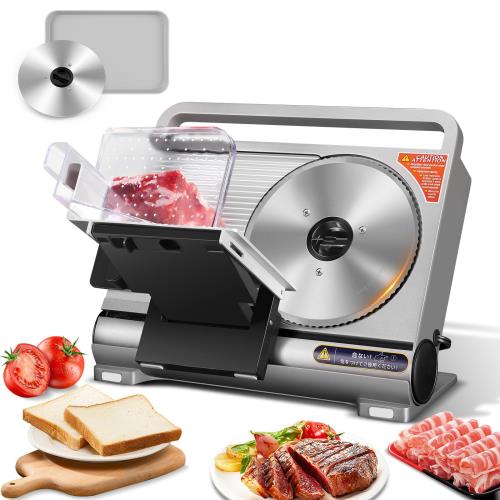 楽天市場】電動 肉スライサー 電動フードスライサー 折り畳み式収納