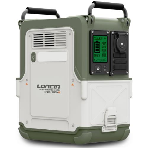 楽天市場】Loncin ポータブル電源 512Wh容量 AC出力(定格600W/Spurflux
