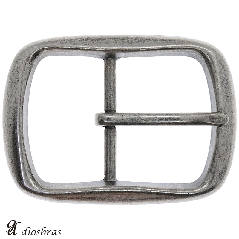 楽天市場】バックルのみ 金具 40mm幅 シルバー アンティークシルバー