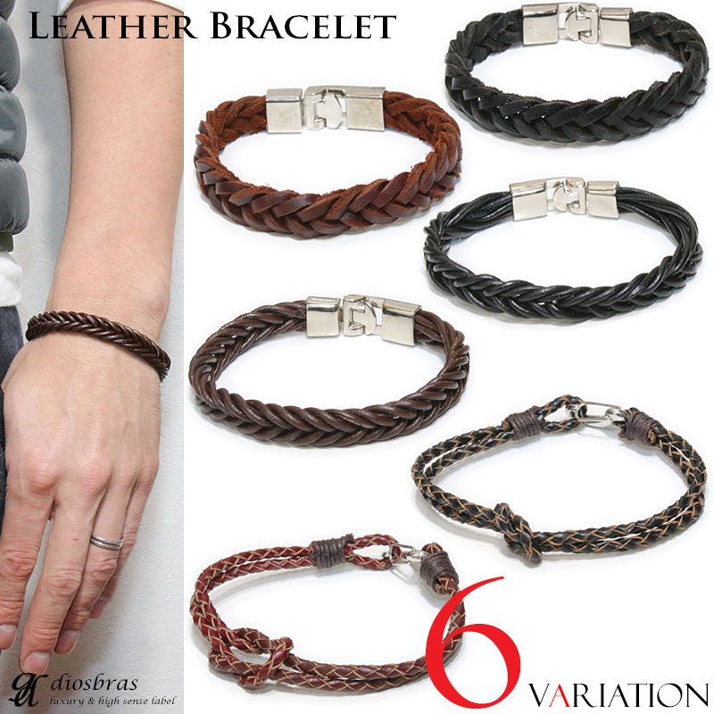 髪型 最新のhdブレスレット 革 メンズ