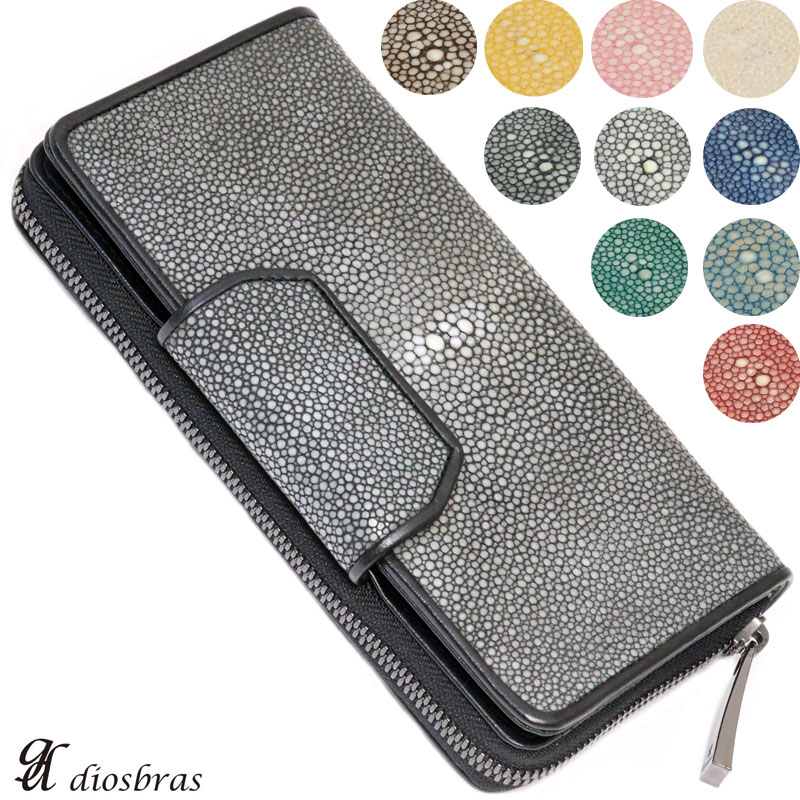 田中革具　エイ革　ラウンドジップ　長財布 田中革具 エイ革 ラウンドジップ 長財布 田中革具 エイ革