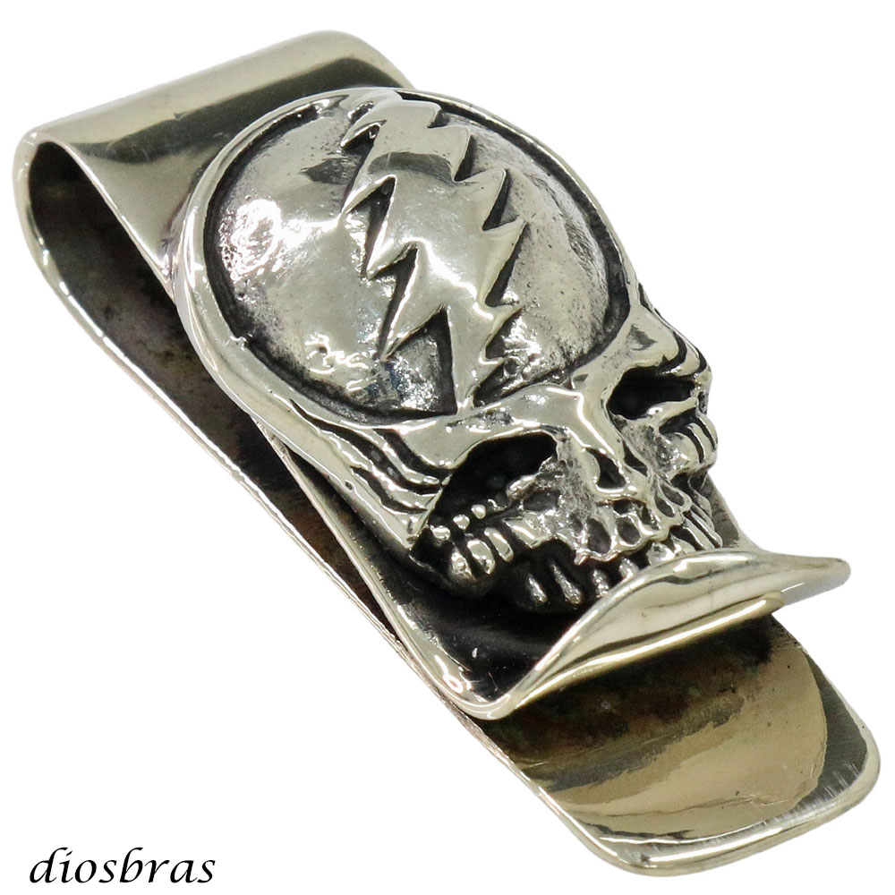 楽天市場】マネークリップ スカル リング 髑髏 骸骨 シルバー プレーン