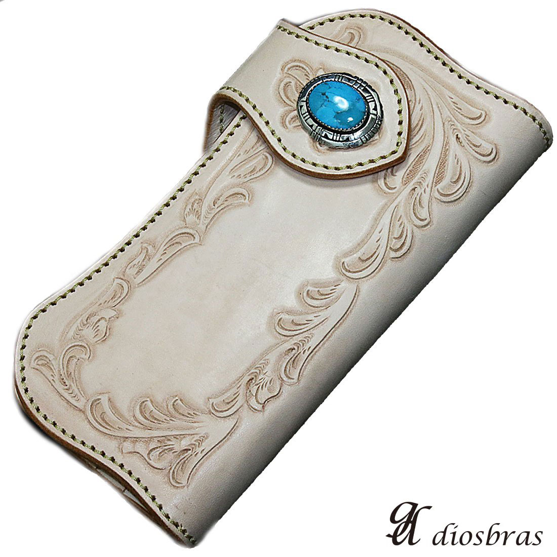 GODANE ゴダン バイカーズ サドルレザー三つ折り長財布 ハンドメイド