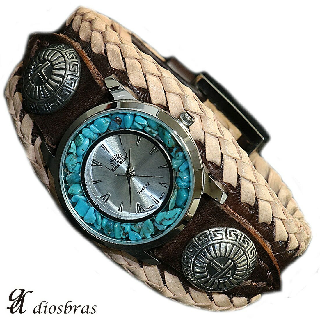 楽天市場】イエローストーン 腕時計 メンズ 革 ハンドメイド 手縫い