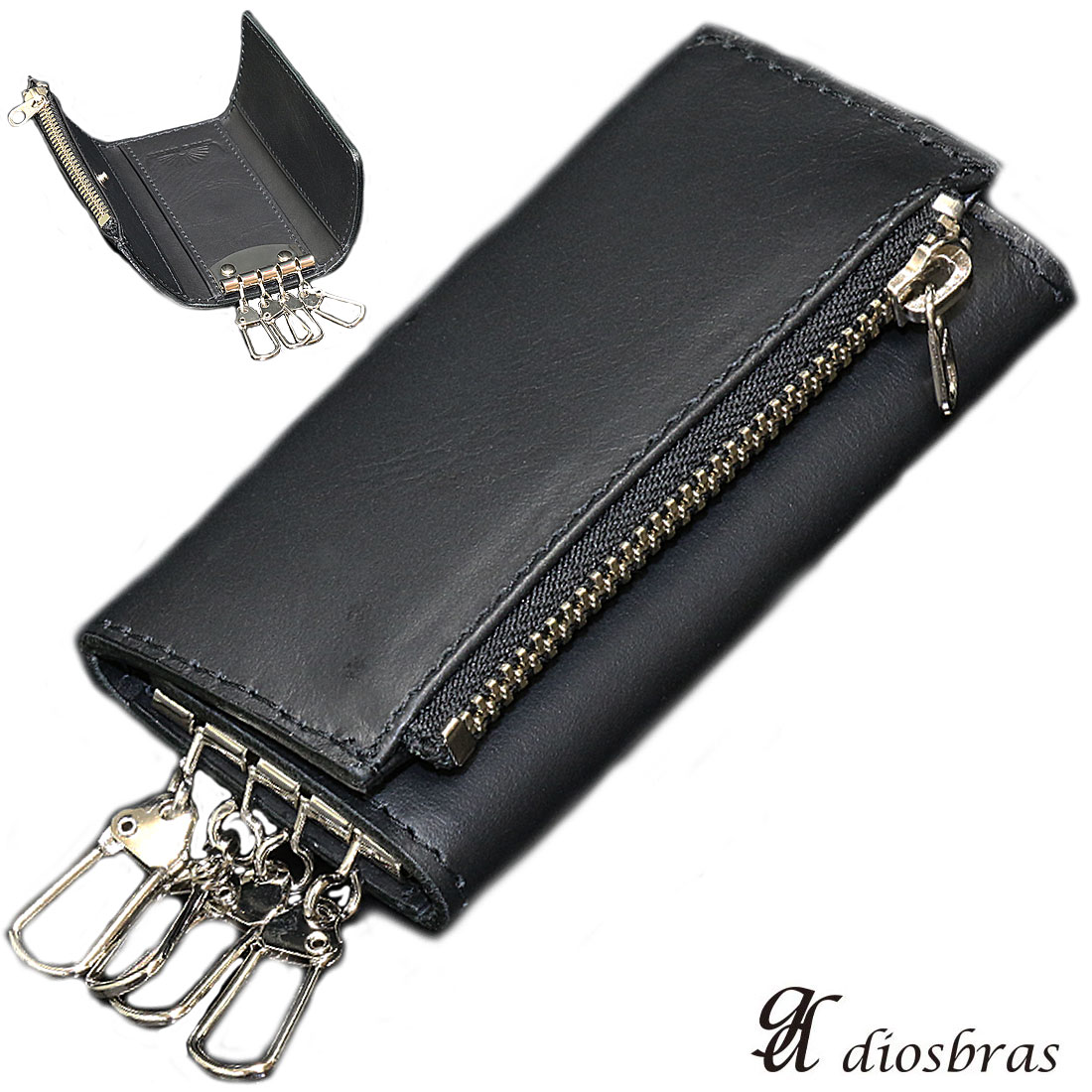 美品✨diosbras ディオブラス ６連キーケース 本革サドルレザー ブラック 楽天市場】diosbras-ディオブラス- 6連キーケース 本革サドル