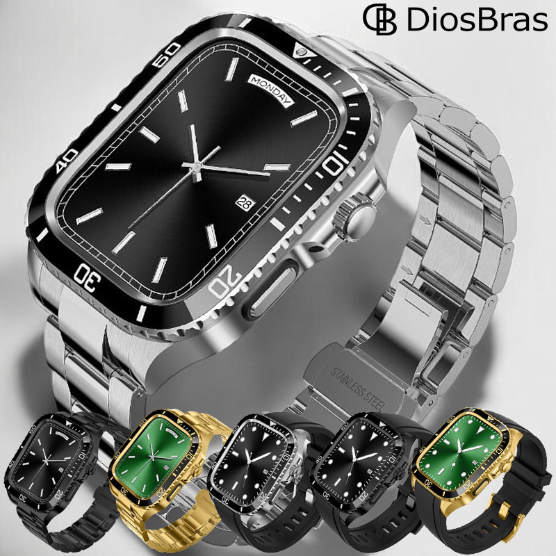 楽天市場】ブラック ウルトラ 49mm 動画 アップルウォッチ ステンレス