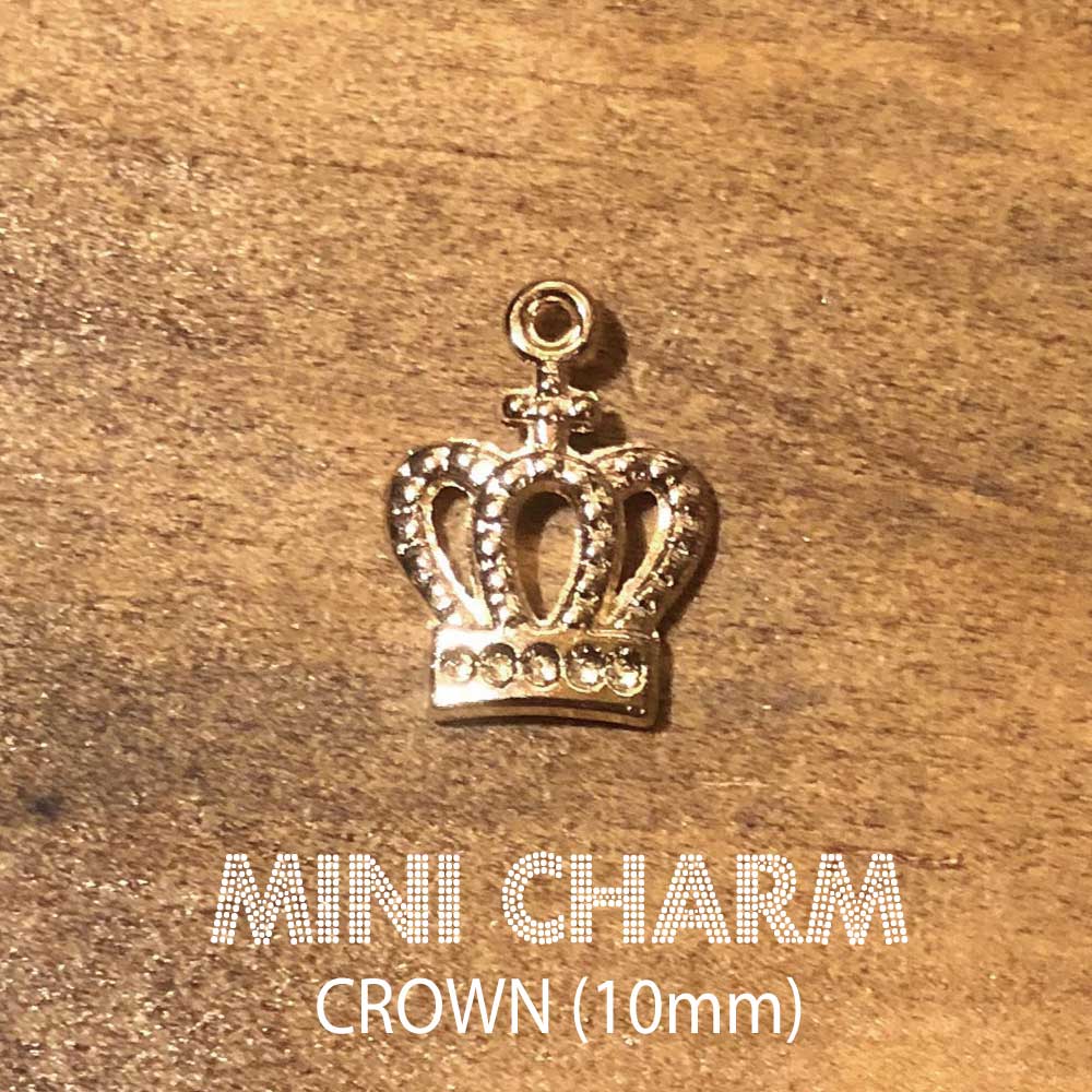 楽天市場 10mm クラウン 王冠チャーム ゴールド Diral 代官山