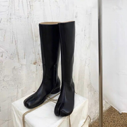 楽天市場】メゾンマルジェラ Maison Margiela ロングブーツ ブラック