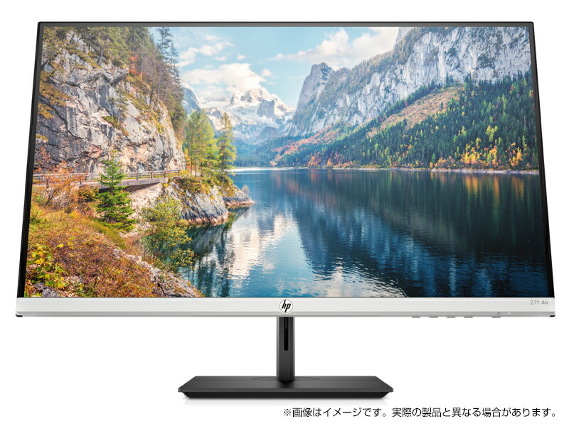 4K HP 27f 27インチ 4Kディスプレイ(型番：5ZP65AA-AAAK)(3840x2160