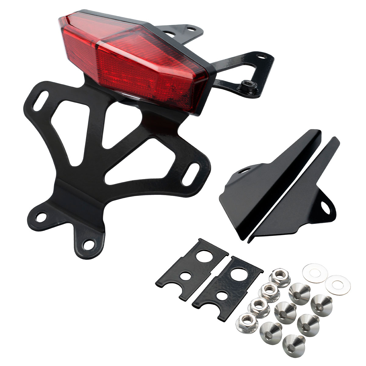 DRC SEROW250 18- モトレッド エッジテールライトホルダーキット 専用設計 配線加工無し カプラーオン装着 フェンダーレス 軽量化 ナンバー灯付き 純正ウィンカー取付け レッドレンズ ダートフリーク DIRTFREAK 品番:F5848/メーカー品番:D45-18-732
