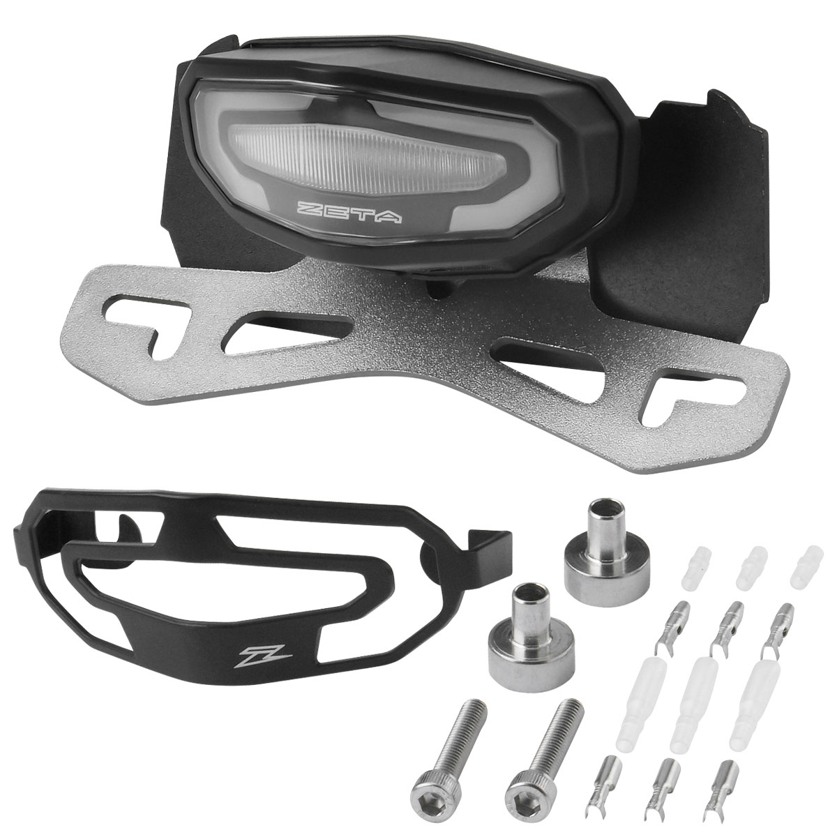 ZETA LED ライン テールホルダーキットクリア CRF450L 19-23 CRF450RL 21-23 品番:F5954/メーカー品番:ZR45-1609｜ダートフリーク　店