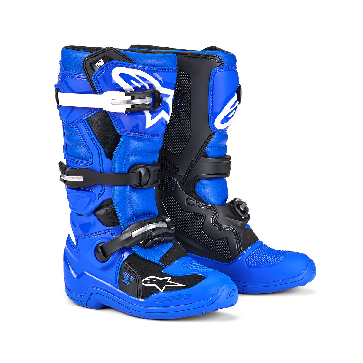 Alpinestars ユース(子供用) TECH7S ブーツ 3(22.5cm) ブルー/ブラック D4933 2015017-712-3
