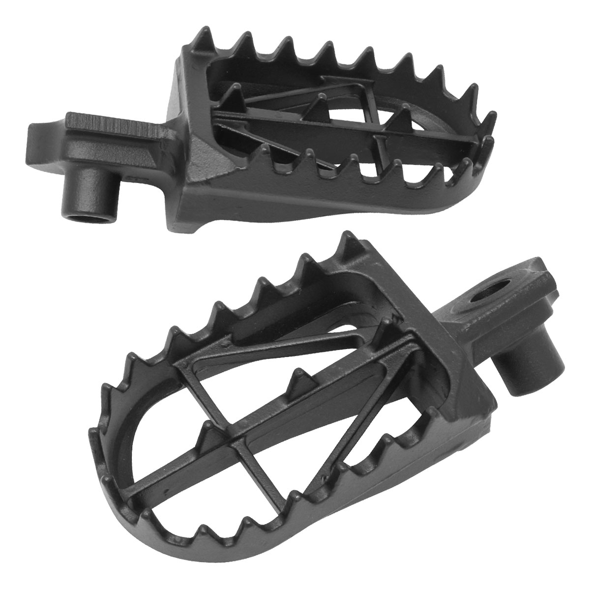 ZETA ワイドフットペグ クロモリ Mid RM-Z250/RM-Z450 RMX450Z 前後幅約50mm 安定ライディング スタンディング 排泥性 クロモリ鋼 高強度 高耐久 品番:D3037/メーカー品番:Z48-02-520