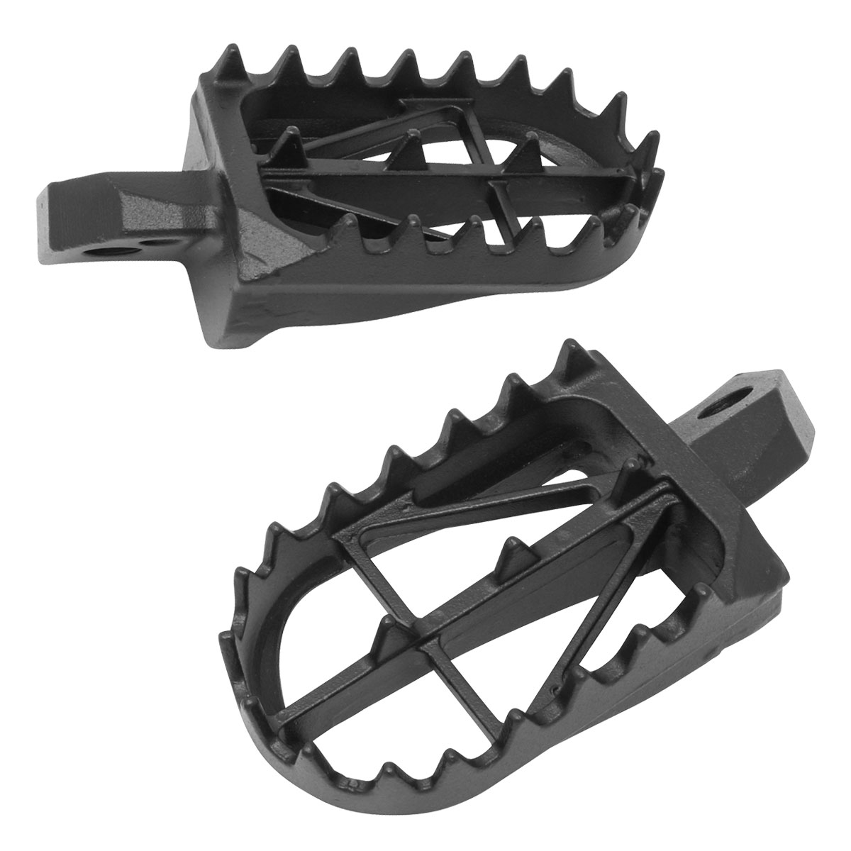 ZETA KDX220R 94-05 KDX250R 91-94 ワイドフットペグ クロモリ Mid 前後幅約50mm 安定ライディング スタンディング 排泥性 クロモリ鋼 高強度 高耐久 品番:D3029/メーカー品番:Z48-02-526