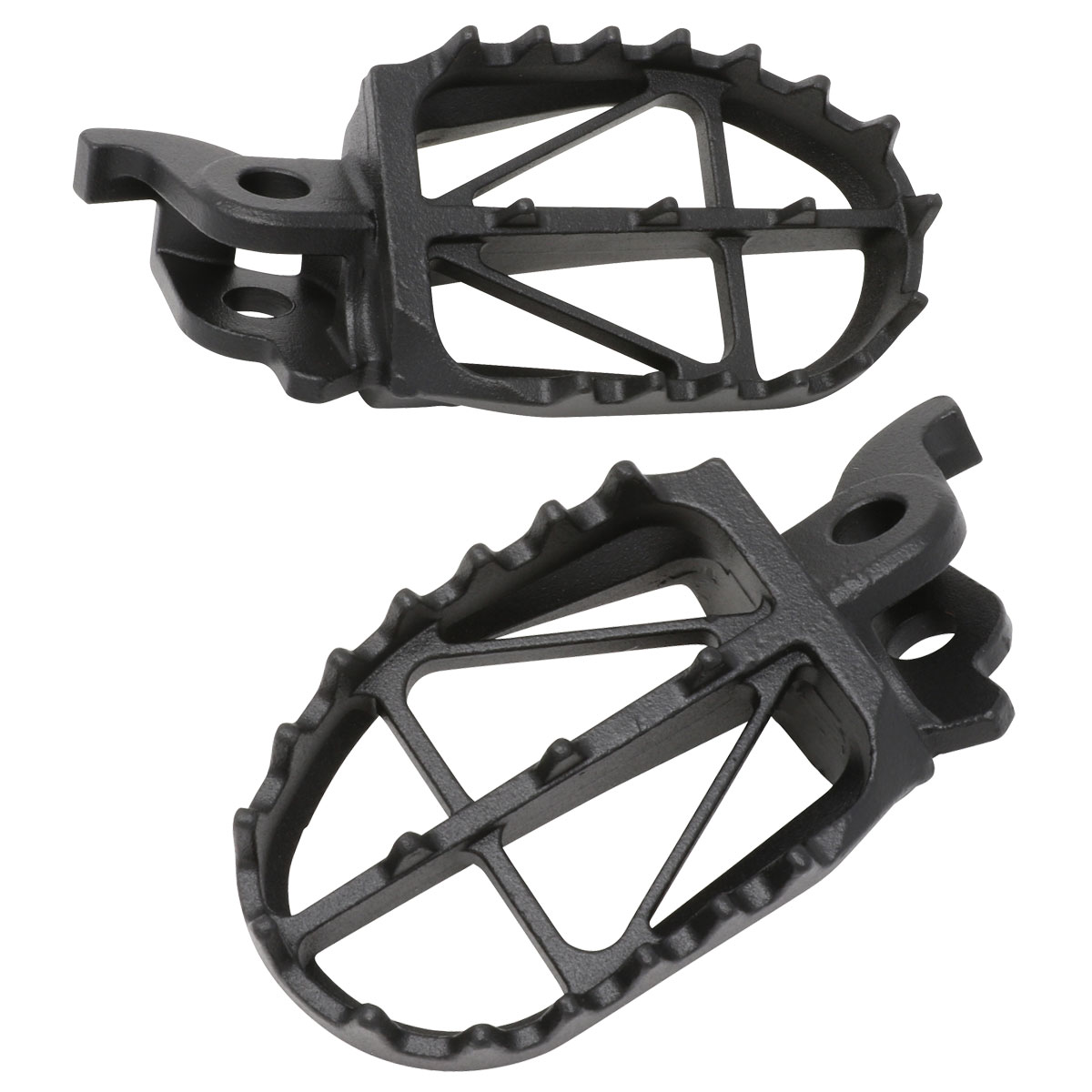 ZETA CRF250L/M/RALLY CRF1100L CRF150R CRF250R/450R CR125/250…etc ワイドフットペグ クロモリ ウルトラワイド 前後幅約57mm 安定ライディング スタンディング 排泥性 クロモリ鋼 高強度 高耐久 品番:D3043/メーカー品番:Z48-02-832