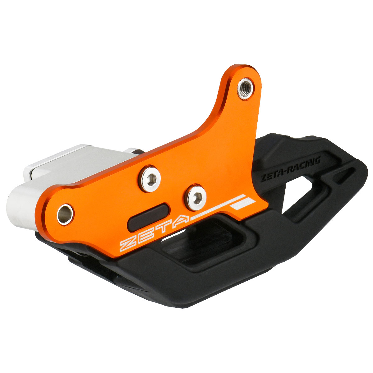 ZETA KTM/HUSQVARNA/GASGAS 24- チェーンガイド オレンジ オフロード チェーン脱落防止 高強度アルミ合金 林道 ガレ場 エンデューロ ドレスアップ ダートフリーク DIRTFREAK 品番:F6416/メーカー品番:ZE82-1413