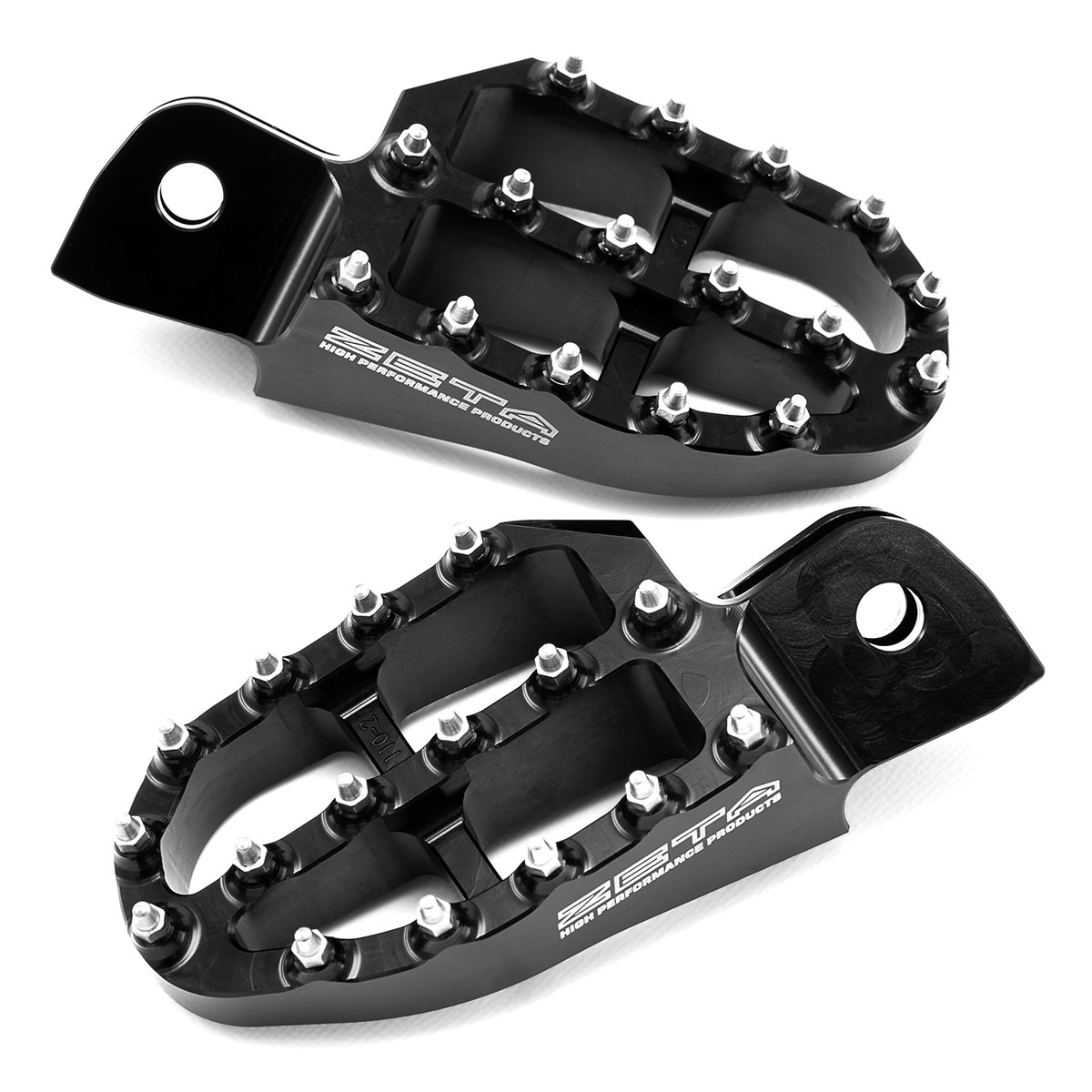 ZETA GROM 13-24 MONKEY125 (JB02/JB03)19-24 GB350 21-24 DAX125 23-25 アルミニウムフットペグ ブラック 高強度アルミ合金 ステップ ピン ドレスアップ ダートフリーク Dirtfreak 品番:F6991/メーカー品番:ZE93-1100