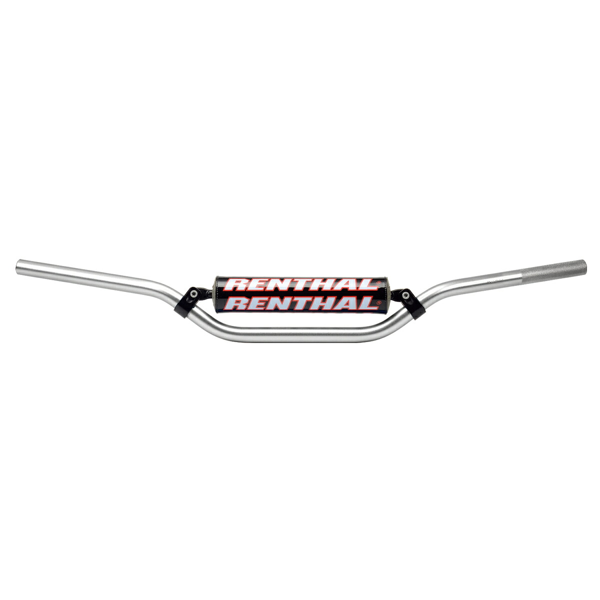 RENTHAL 7/8 コンペティションバー 110cc ミニレーサー(KLX110・TTR125など) シルバー 611-01-SI|ダートフリーク 店