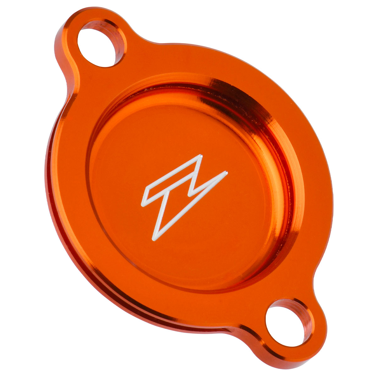 ZETA KTM/HUSQVARNA/GASGAS オイルフィルターカバー オレンジ 品番:F6735/メーカー品番:ZE90-1447