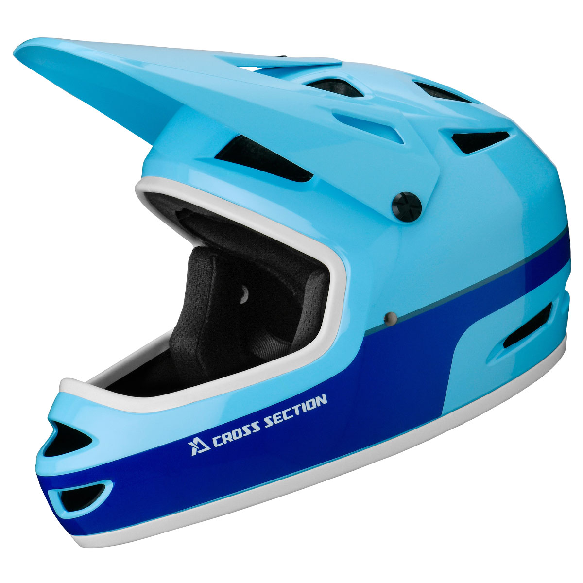 CROSS SECTION キディ 子供用フルフェイスヘルメット ワンサイズ(48-58cm) 欧州安全基準(CE/EN1078)適合品 軽量設計 品番:A2482/メーカー品番:XS16-5020
