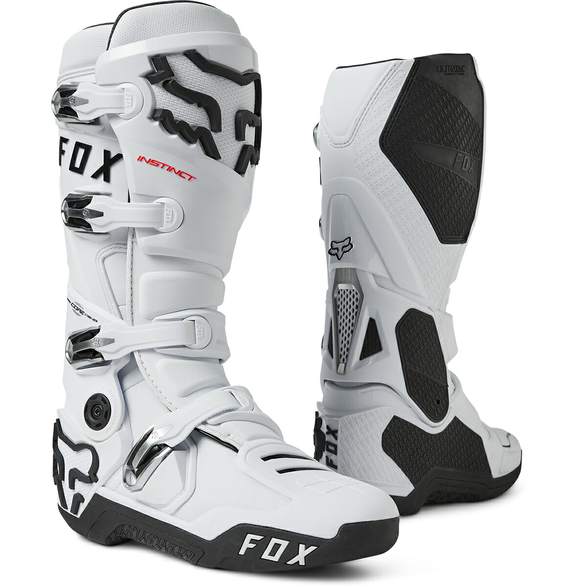 FOX MX インスティンクト ブーツ 11(28.0cm) ホワイト|ダートフリーク 店