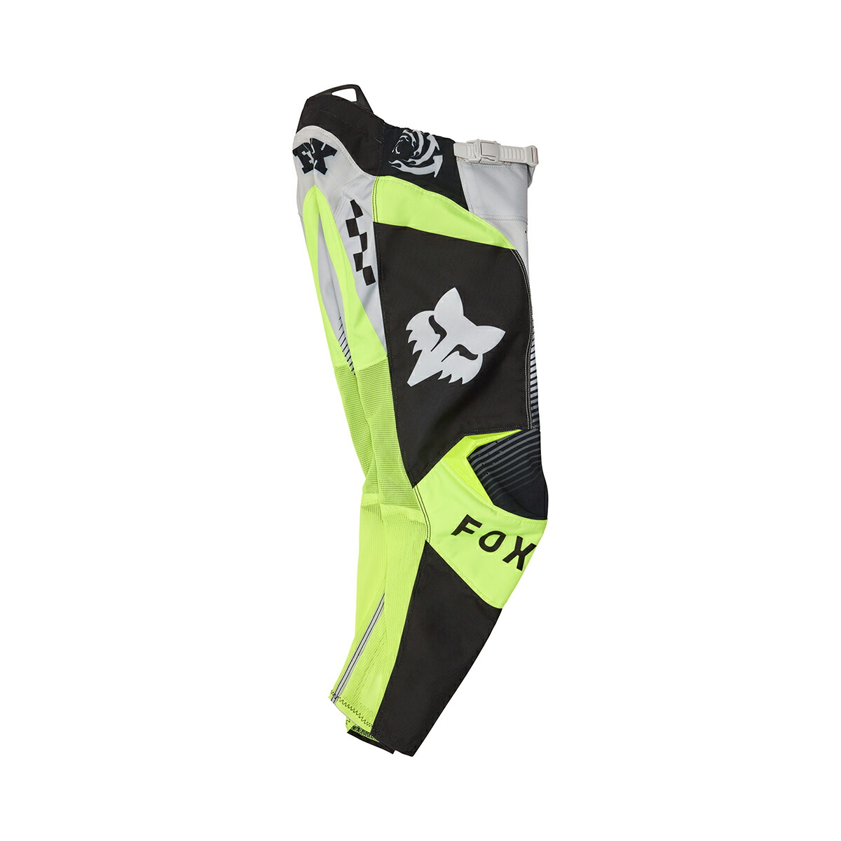 FOX MX ユース(子供用) 180パンツ コレクト Y22 グレー/イエロー 品番:D9172/メーカー品番:36337-086-22
