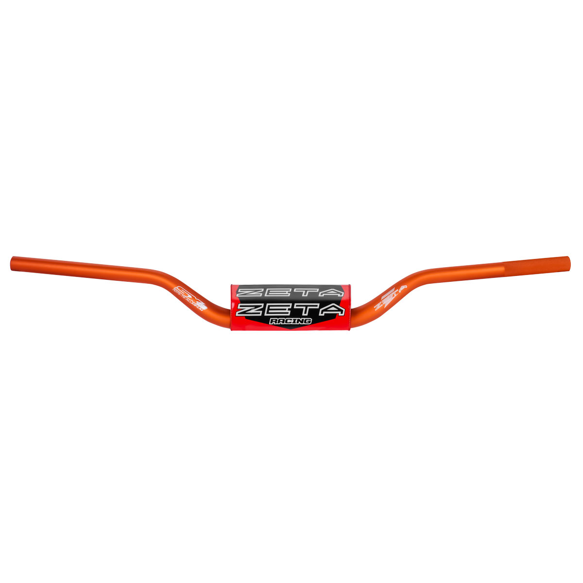 ZETA SX3ハンドルバー MX-543 大径(28.6mm)ハンドルバー 汎用 幅:805mm 高さ:88mm 引き:40mm 高剛性・柔軟性・軽量化 バーエンドキャップ/SXバーパッド付属 テーパーバー ファットバー 大径バー C0067 ZE06-5437｜ダートフリーク　店