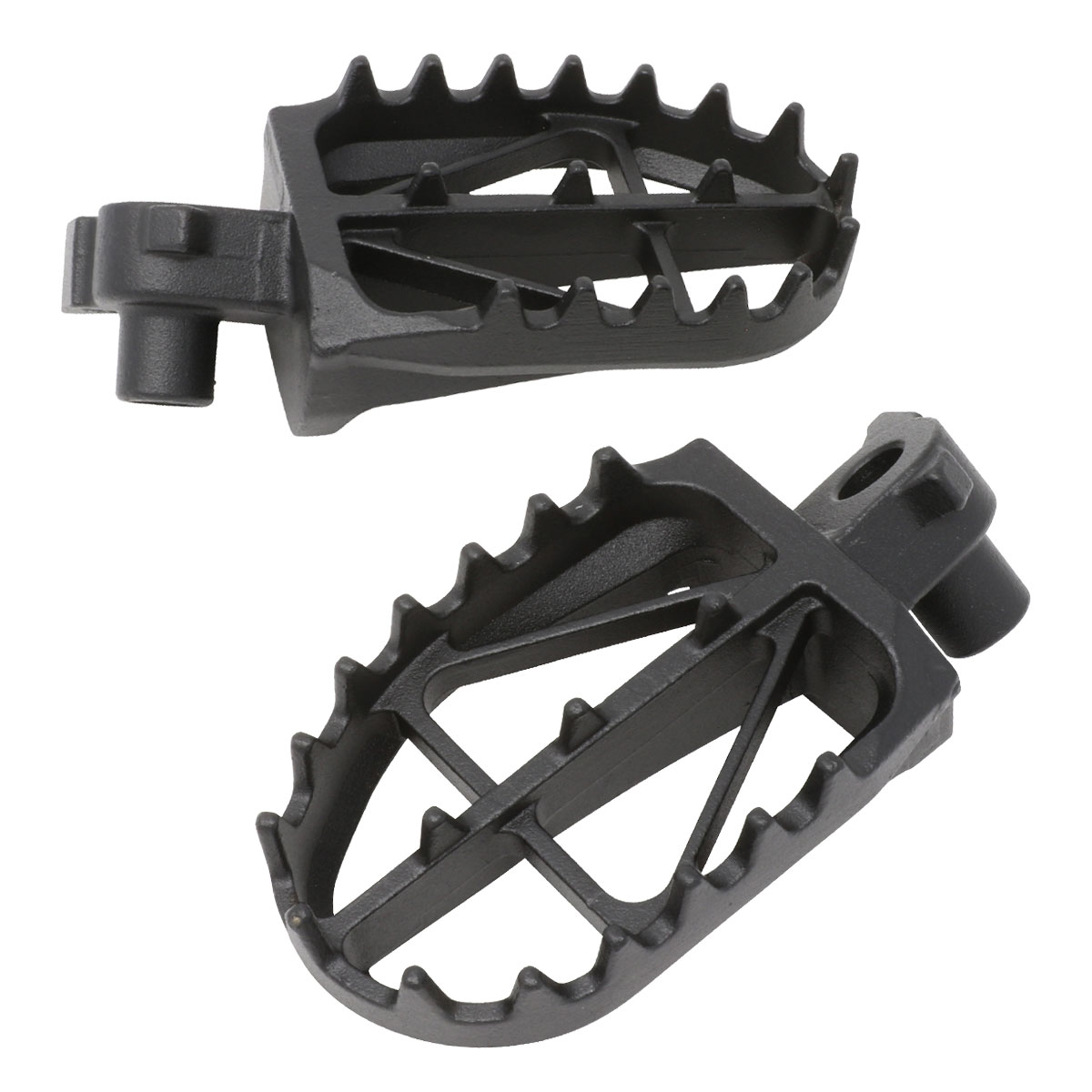 ZETA YZ65/85/125/250 YZ250FX/450FX YZ125X/250X YZ250F YZ450F ワイドフットペグ クロモリ ウルトラワイド Mid/High 前後幅約57mm 安定ライディング スタンディング 排泥性 クロモリ鋼 高強度 高耐久 品番:D3044/メーカー品番:Z48-02-806