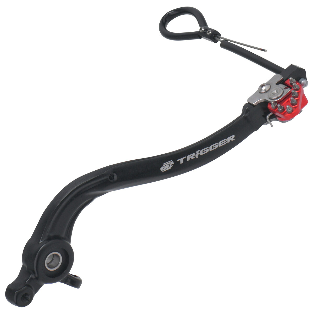 ZETA KTM/HUSQVARNA/GASGAS トリガーブレーキペダル レッド ダートフリーク DIRTFREAK 品番:F6903/メーカー品番:ZE90-7432