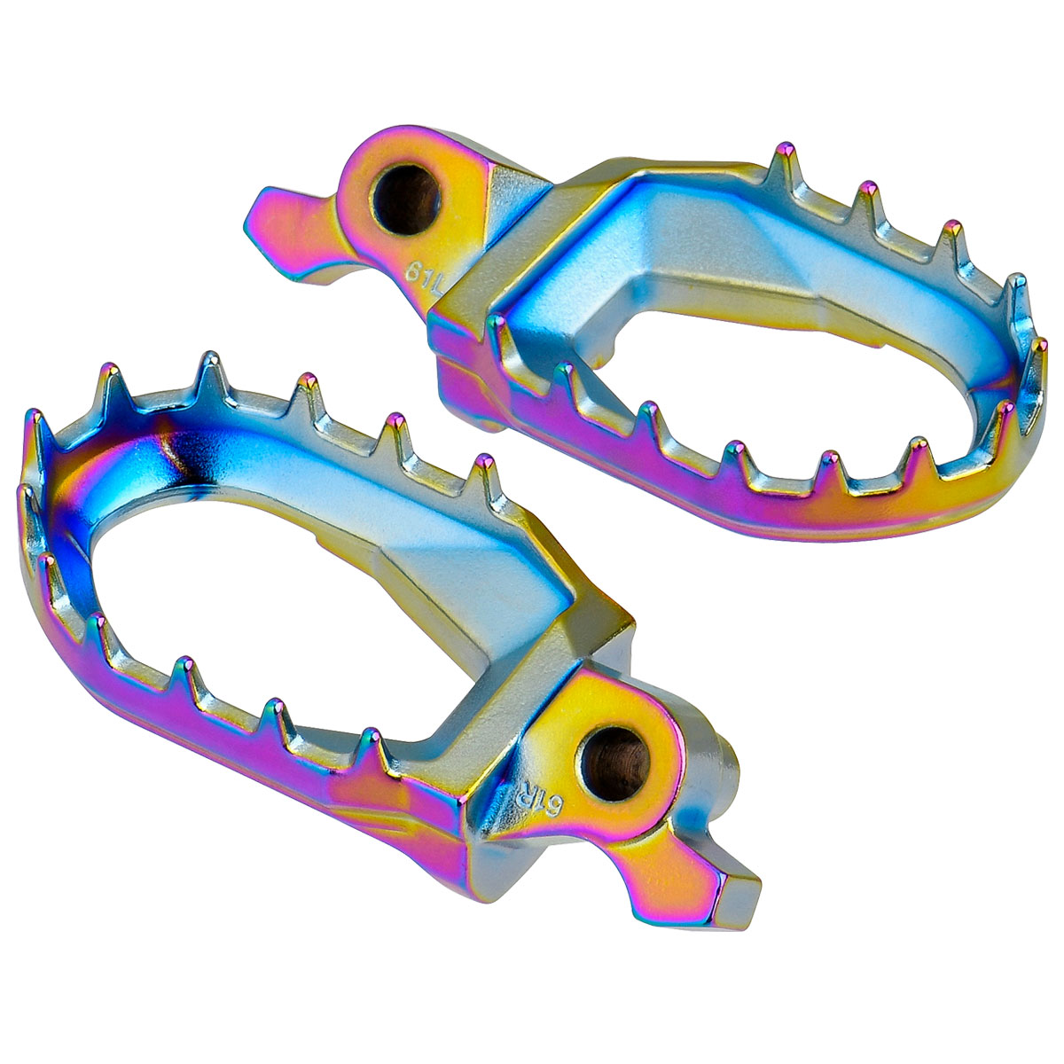 ZETA YZ250F 24-26 YZ450F 23-26 YZ250FX/WR250 25 YZ450FX/WR450F 24-25 MAX フットペグ ブラック 前後幅60mm アシンメトリーデザイン 排泥性重視 競技車両向け 高強度 安定性向上 MFJ国内競技規定対応 品番:G5640/メーカー品番:ZE93-2615 9,656円