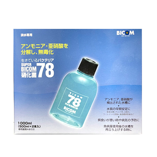 Amazon.co.jp: バイコム 淡水用 スーパーバイコム 78 500ml